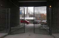 Распашные ворота в ЖК Парковый квартал